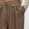 Vmpolly Mid Waist Trousers