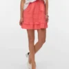 Vmpretty Mid Waist Short Skirt