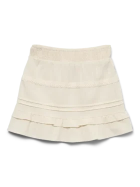 Vmpretty Mid Waist Short Skirt