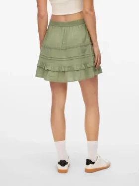 Vmpretty Mid Waist Short Skirt