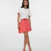 Vmpretty Mid Waist Short Skirt