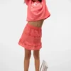 Vmpretty Mid Waist Short Skirt