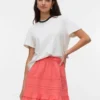 Vmpretty Mid Waist Short Skirt