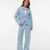 Vmrae High Rise Wide Leg Fit Jeans