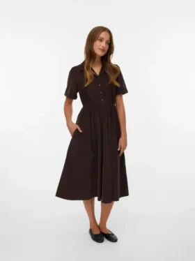 Vmray Corduroy Midi Dress