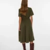 Vmray Corduroy Midi Dress