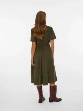Vmray Corduroy Midi Dress