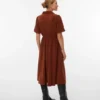 Vmray Corduroy Midi Dress