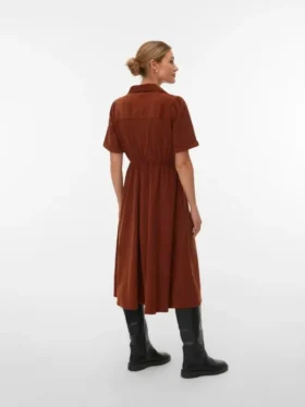 Vmray Corduroy Midi Dress
