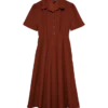 Vmray Corduroy Midi Dress