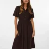 Vmray Corduroy Midi Dress