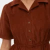Vmray Corduroy Midi Dress
