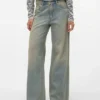 Vmremy Mid Rise Wide Leg Fit Jeans