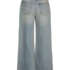 Vmremy Mid Rise Wide Leg Fit Jeans