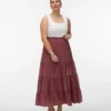 Vmrikke High Waist Midi Skirt