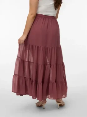 Vmrikke High Waist Midi Skirt