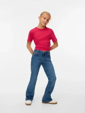 Vmriver High Rise Slim Fit Jeans