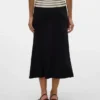 Vmroper Mid Waist Midi Skirt