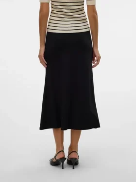 Vmroper Mid Waist Midi Skirt