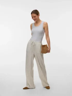 Vmrosie High Waist Trousers
