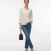 Vmrosie Mid Rise Slim Fit Jeans