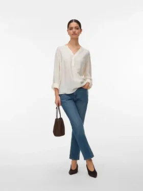 Vmrosie Mid Rise Slim Fit Jeans