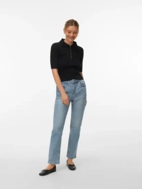 Vmrosie Mid Rise Slim Fit Jeans