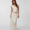 Vmrosie Mid Waist Midi Skirt