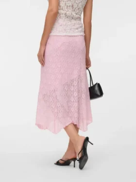 Vmrosie Mid Waist Midi Skirt