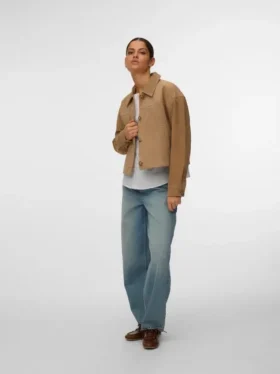 Vmroycestine Suede Jacket