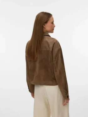 Vmroycestine Suede Jacket