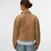 Vmroycestine Suede Jacket