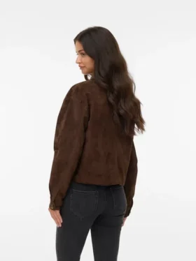 Vmroycestine Suede Jacket