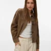 Vmroycestine Suede Jacket