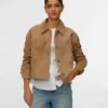 Vmroycestine Suede Jacket