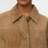 Vmroycestine Suede Jacket