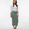 Vmruby Mid Waist Long Skirt