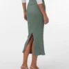 Vmruby Mid Waist Long Skirt