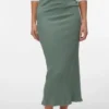 Vmruby Mid Waist Long Skirt