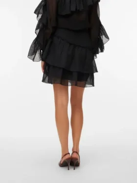 Vmsabrina High Waist Short Skirt