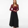 Vmsally High Waist Long Skirt