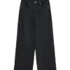 Vmsandie-Stretch Mid Rise Wide Leg Fit Jeans