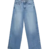 Vmsandie-Stretch Mid Rise Wide Leg Fit Jeans