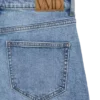Vmsandie-Stretch Mid Rise Wide Leg Fit Jeans