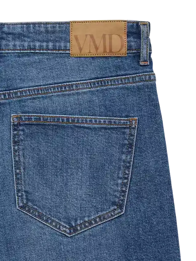 Vmsandie-Stretch Mid Rise Wide Leg Fit Jeans Vmsandie-Stretch Mid Rise Wide Leg Fit Jeans