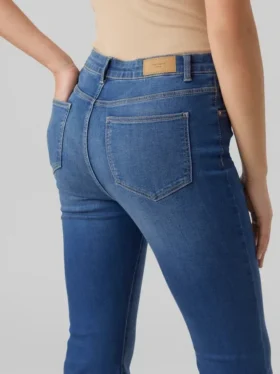 Vmselina High Rise Flared Fit Jeans
