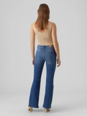 Vmselina High Rise Flared Fit Jeans