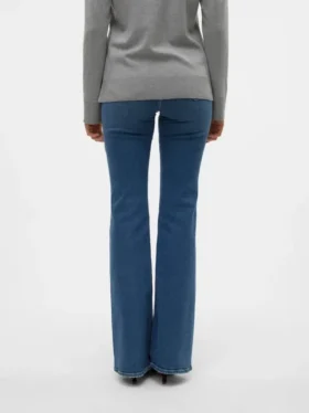 Vmselina High Rise Flared Fit Jeans