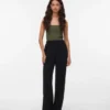 Vmshakira Mid Waist Trousers