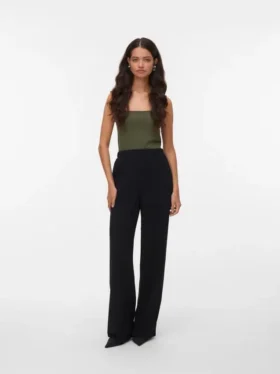 Vmshakira Mid Waist Trousers
